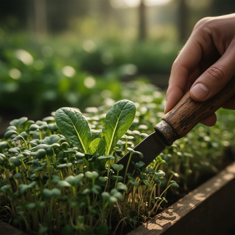 6 Easy Ways How to Harvest Microgreens