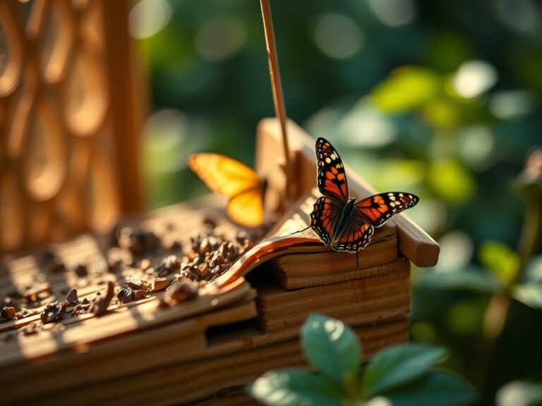 7 Basic Steps to Install a Butterfly House